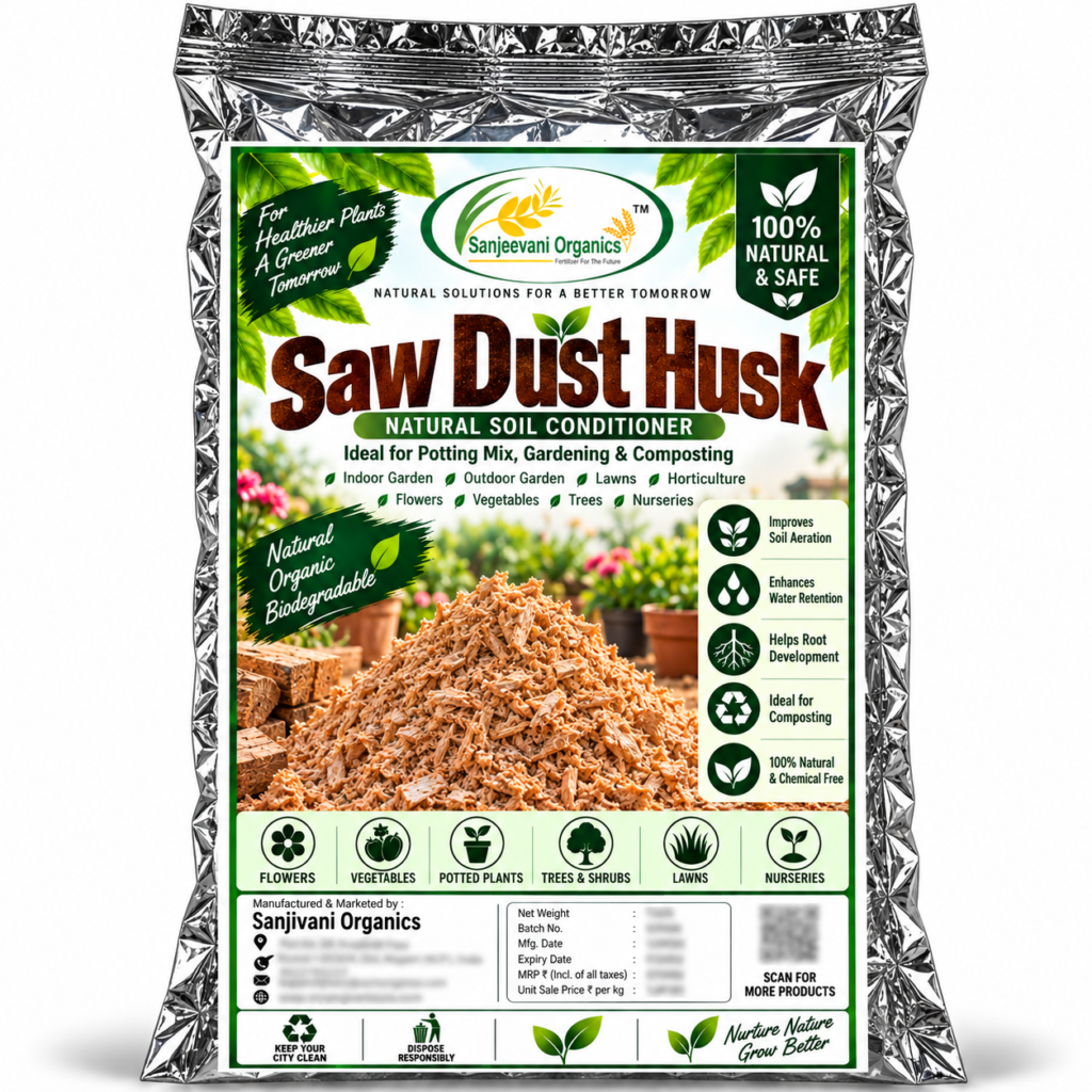 Sanjeevani Saw Dust for Gardening for Potting Mix