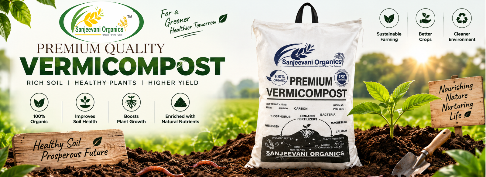 Banner Vermicompost